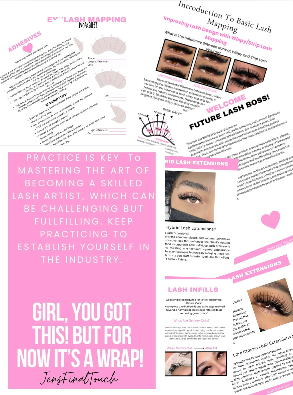 Lash course E-Book JFT